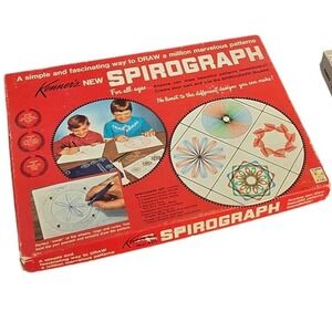 Vintage Kenner Spirograph 1967 nearly complete and parts in great condition